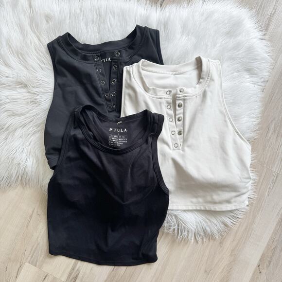 P'tula Tops - Women’s P’tula Bundle Of 3 Tanks Large